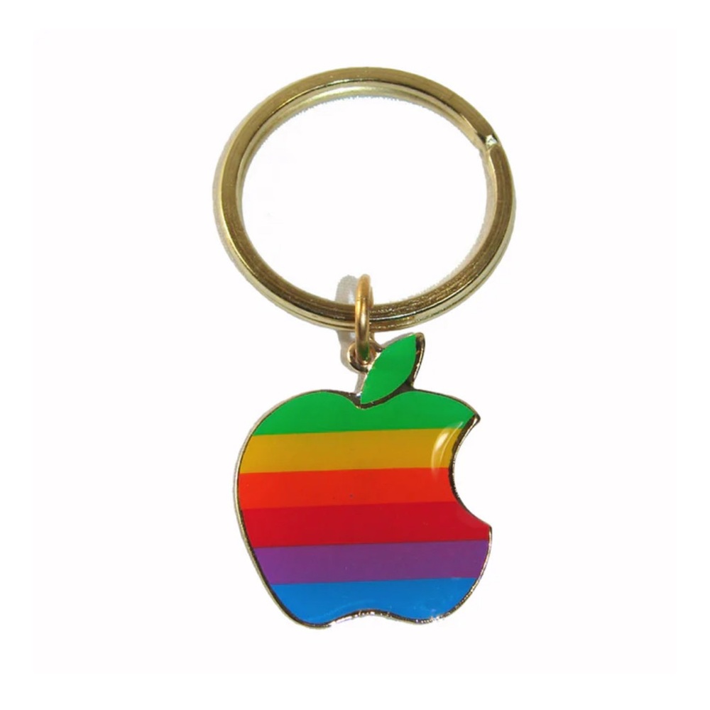 Vintage Apple keychain